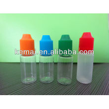 Plastic bottle for tobacco tar